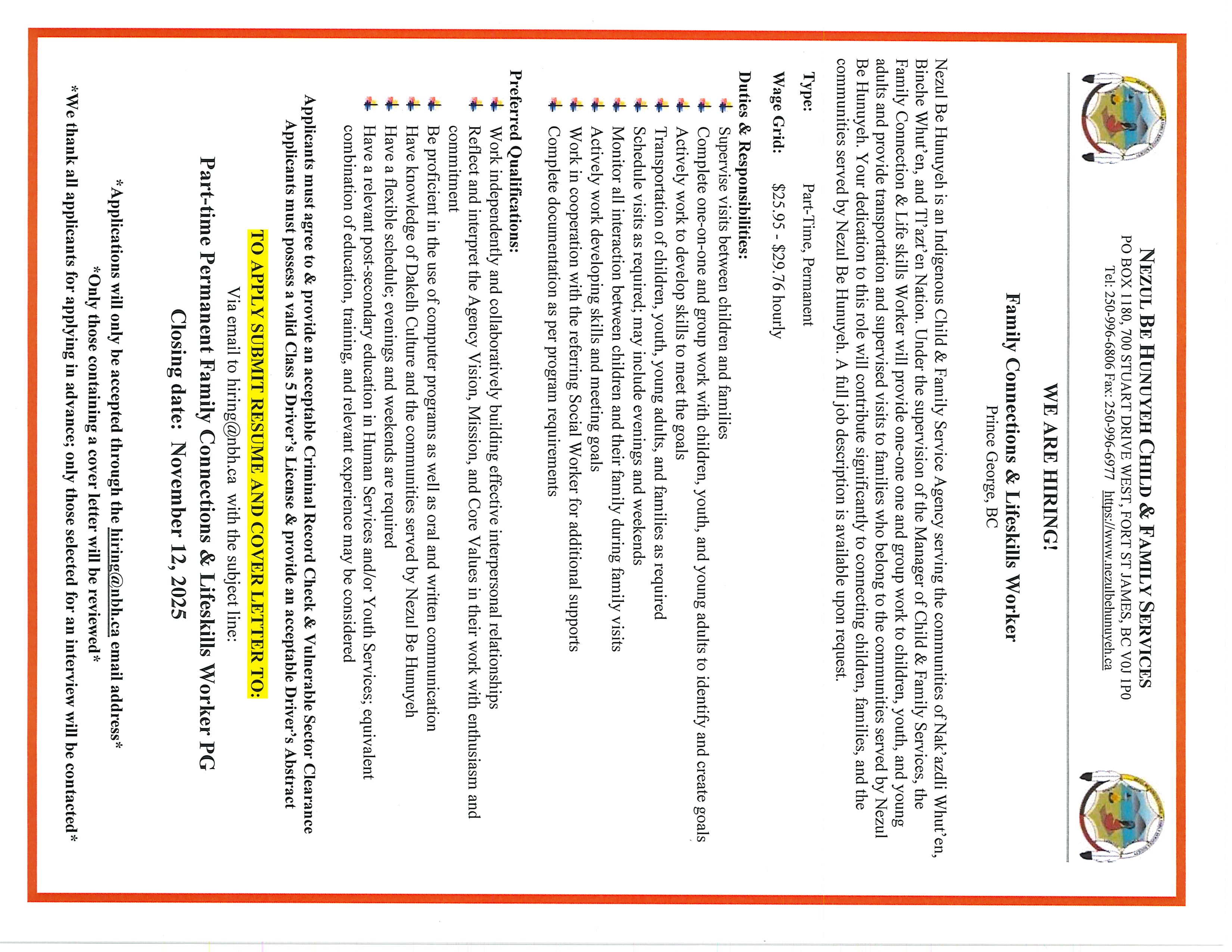 Family Connection Worker