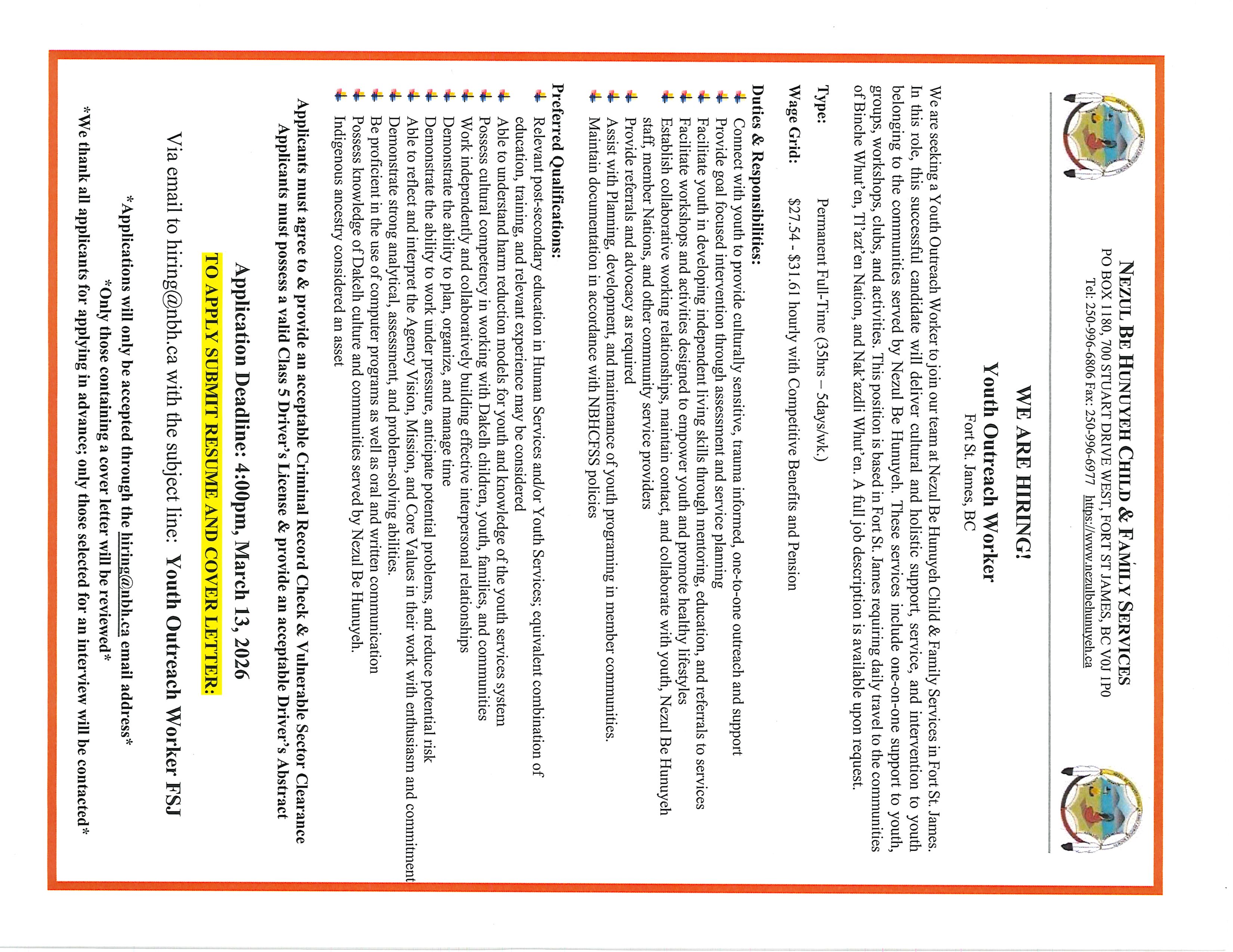 Youth Outreach Worker