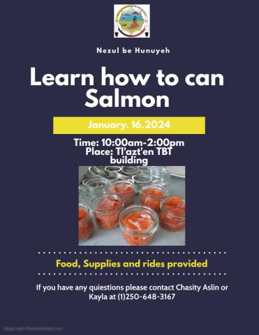 Learn how to can Salmon