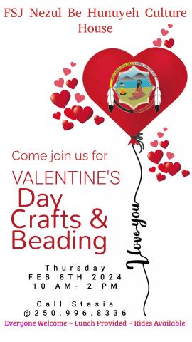 Valentine's Day Craft & Beading 