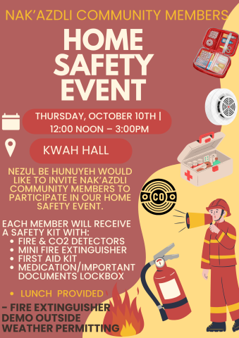 Nak'azdli Home Safety Event 