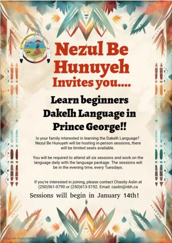 Learn Beginners Dakelh Language