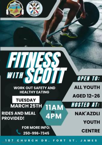 Shun Huznuta Fitness with Scott