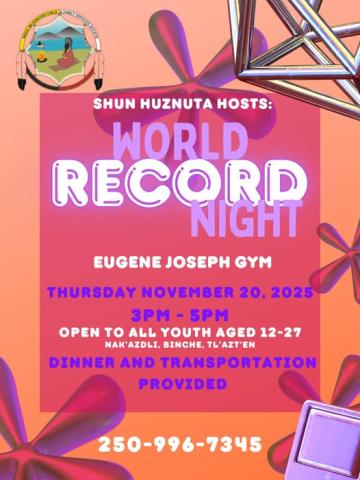 Shun Huznuta World Record Night 